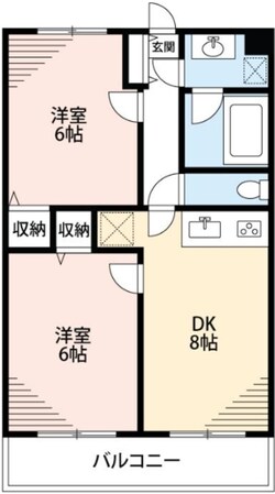 グランシャリオの物件間取画像